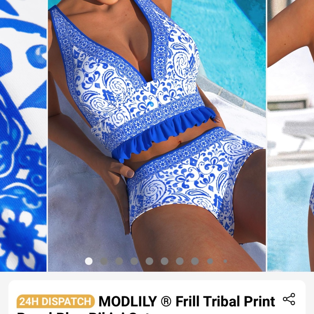 Modlily swim suit size large